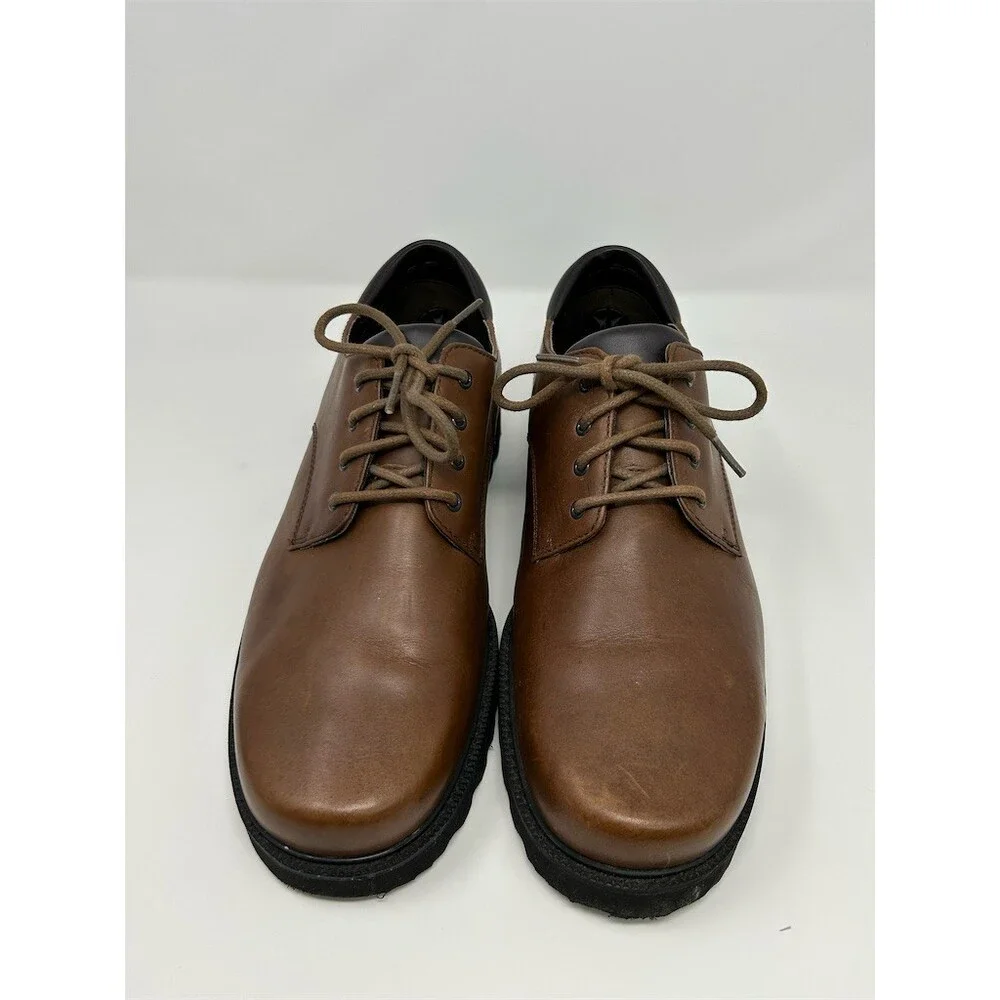 Rockport Northfield Waterproof Plain Toe Oxford Shoes Brown Lace-Up Men's 13 XW